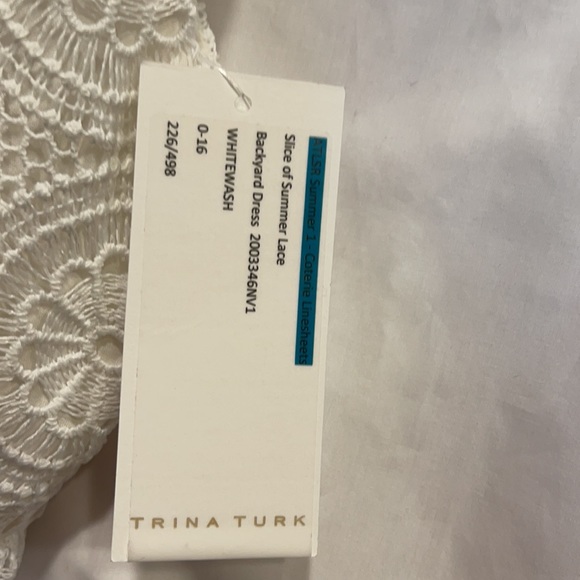 Trina Turk White Eyelet Backyard Dress - Picture 13 of 13